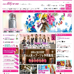 SHIBUYA109�I�t�B�V�����ʔ̃T�C�g
